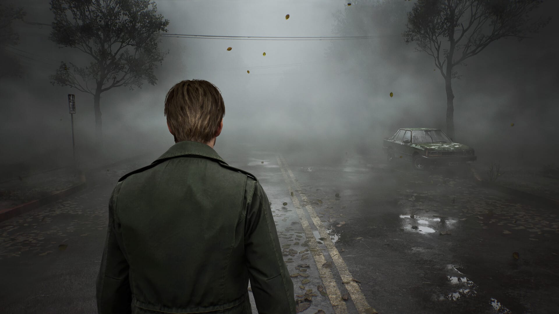 A screen shot from the video game Silent Hill 2