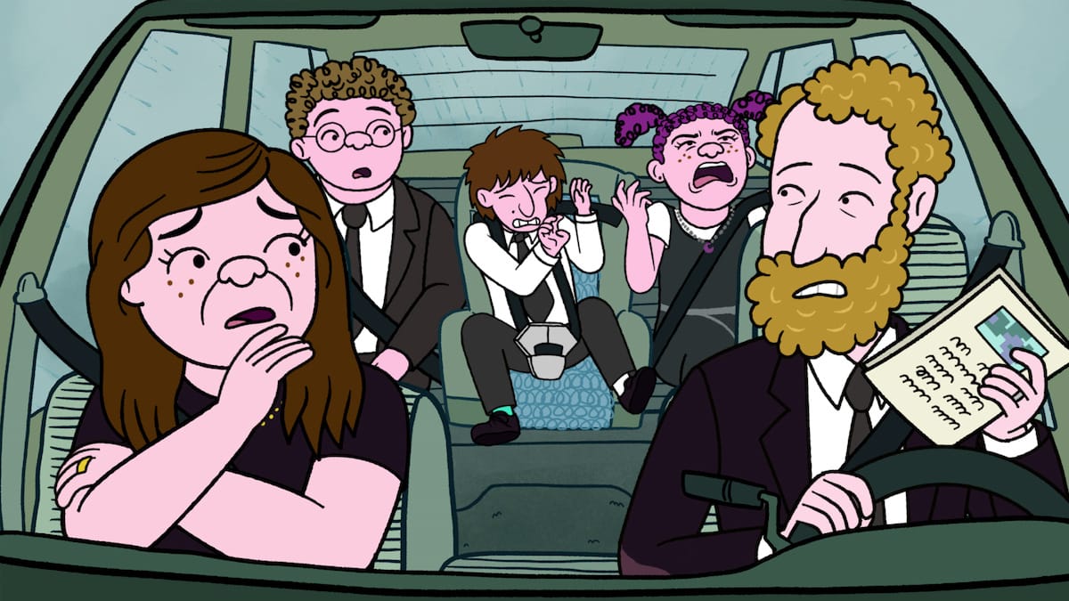 An image from the show Long Story Short