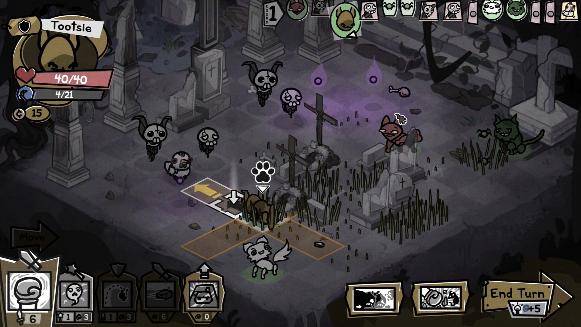A screen shot from the video game Mewgenics